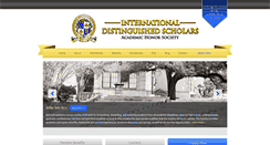 Desktop Screenshot of idshonorsociety.org
